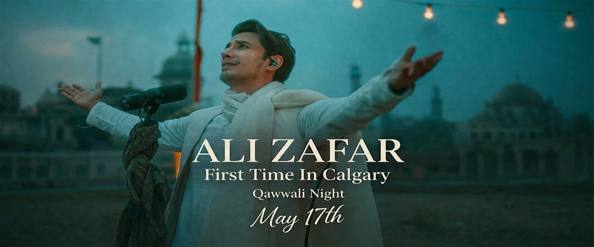 Ali Zafar in Calgary (Qawwali Night)