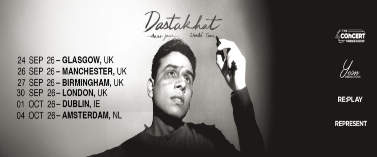 Anuv Jain – Dastakhat World Tour