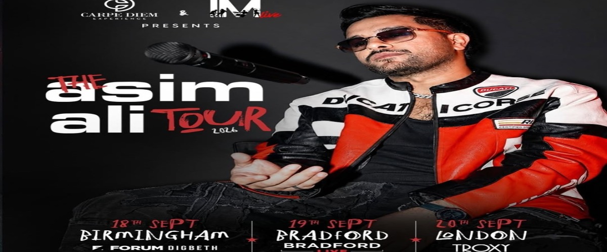 Asim Azhar – Live in Concert UK Tour 2026