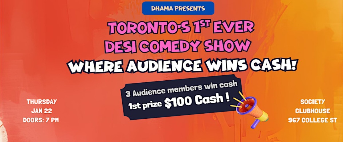[Audience wins $150 Cash!] Premium Desi Comedy Show