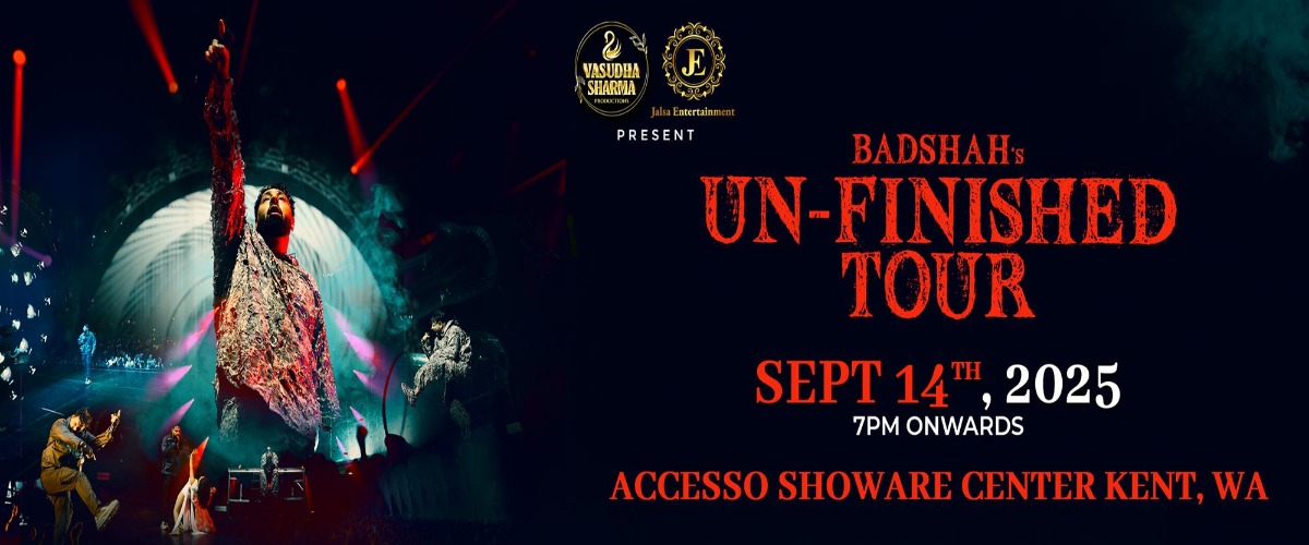 Badshah Unfinished Tour Live in Seattle 2025