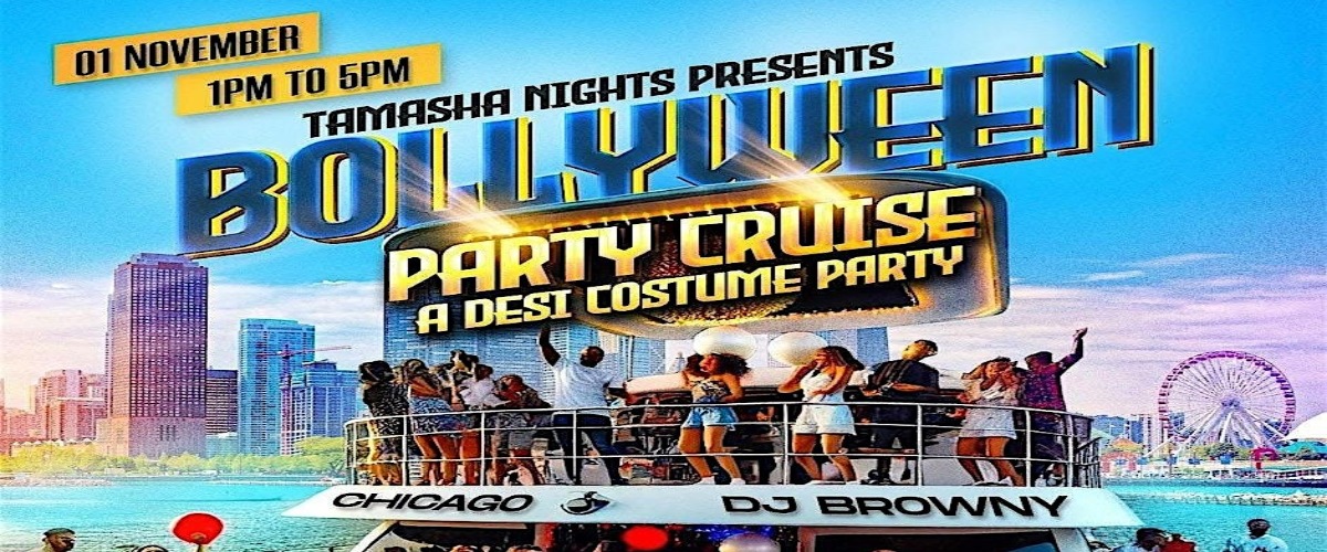 Blue Glove Presents: CHICAGO BOLLYWEEN CRUISE PARTY 2025 | ANITA DEE YACHT