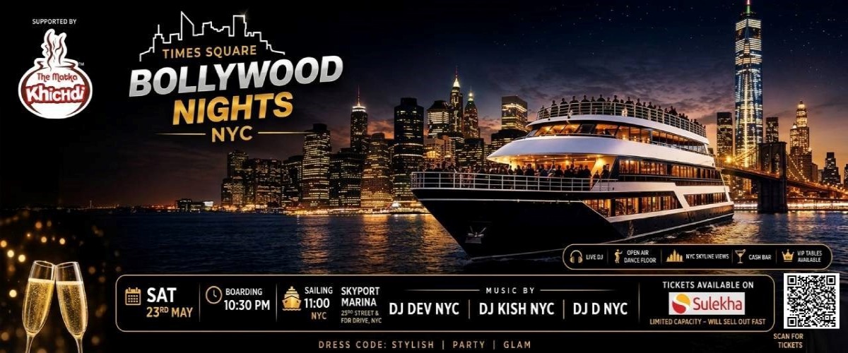 Bollywood Nights NYC - Saturday Night Cruise Party