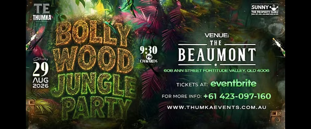BRISBANE Bollywood Jungle Party