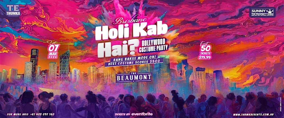 Brisbane Holi Kab Hai Party