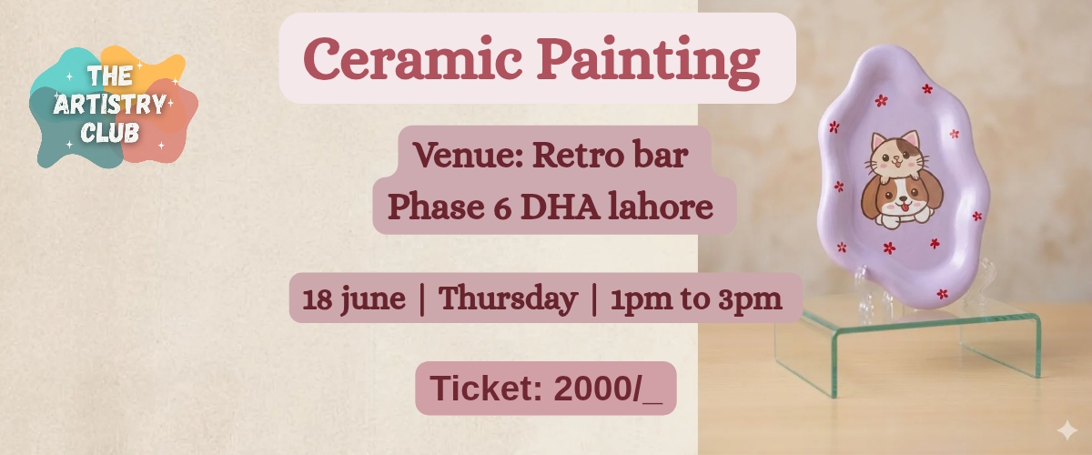 Ceramic/ Lunch Party - The Artistry Club