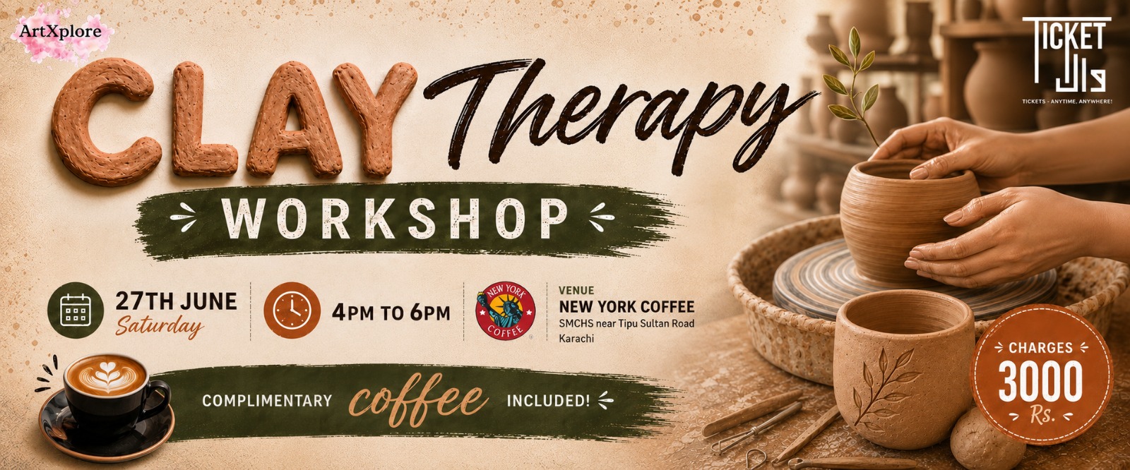 Clay Therapy Workshop - Artexplore