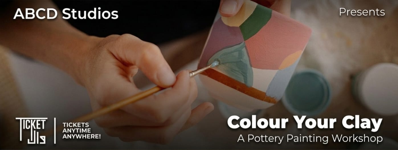 Colour Your Clay - A Pottery Painting Workshop 