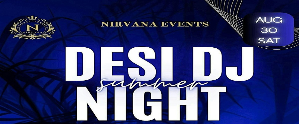 Desi DJ Night – Summer Edition