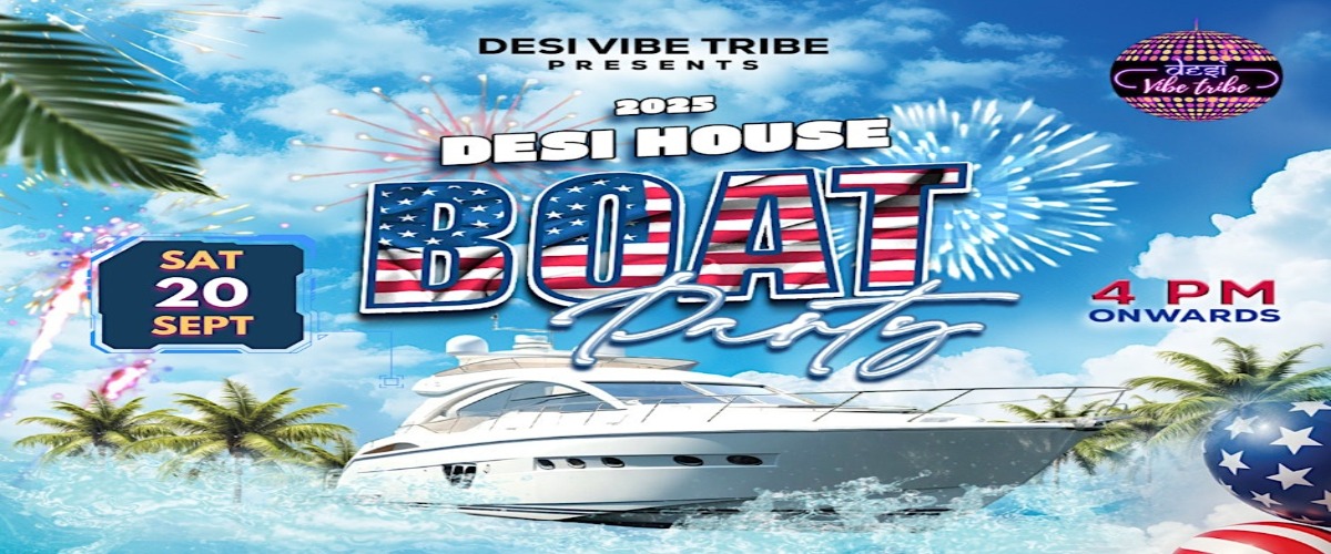 Desi House Boat Party (Bollywood | Indo House)- Sept 20th - Lake Travis