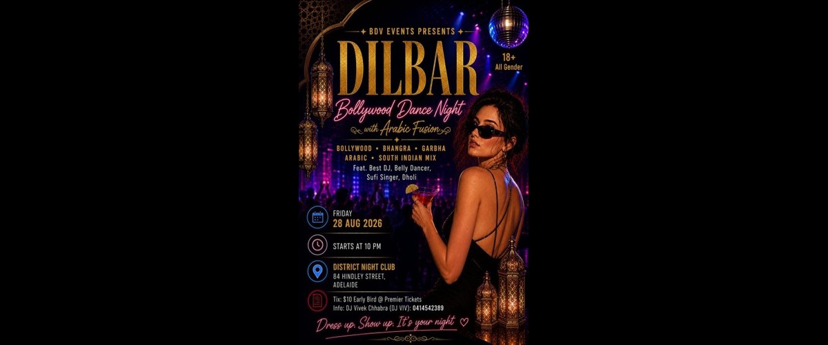 Dilbar Bollywood Dance Night 2026