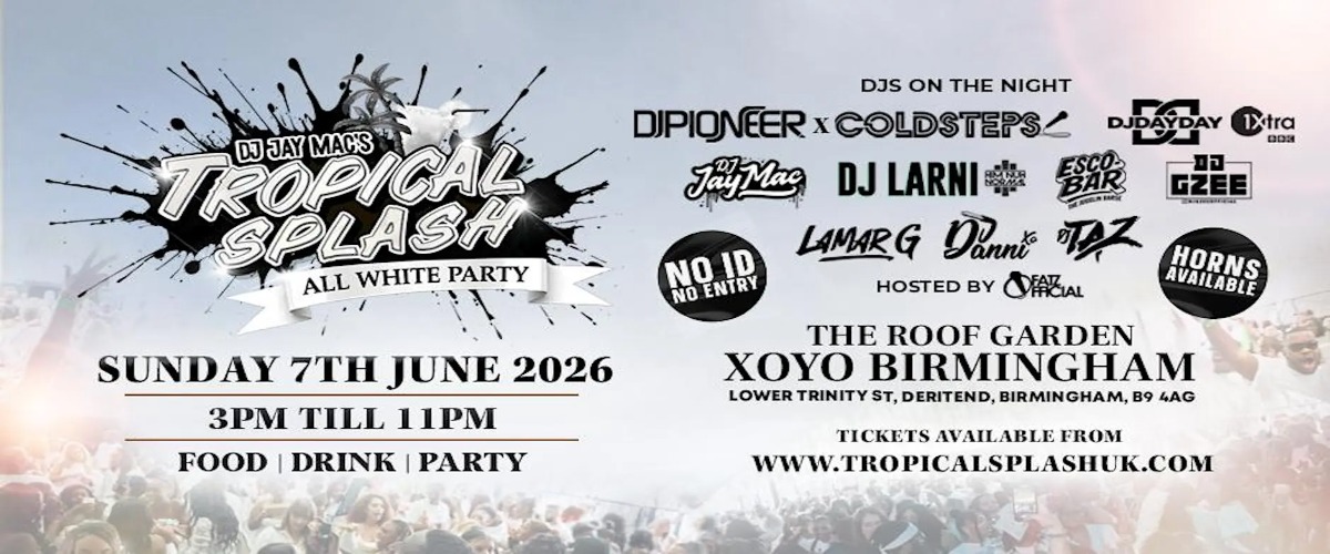 DJ Jay Mac's Tropical Splash All White Party