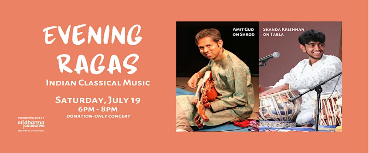 Evening Ragas on Sarod & Tabla: Indian Classical Music Concert