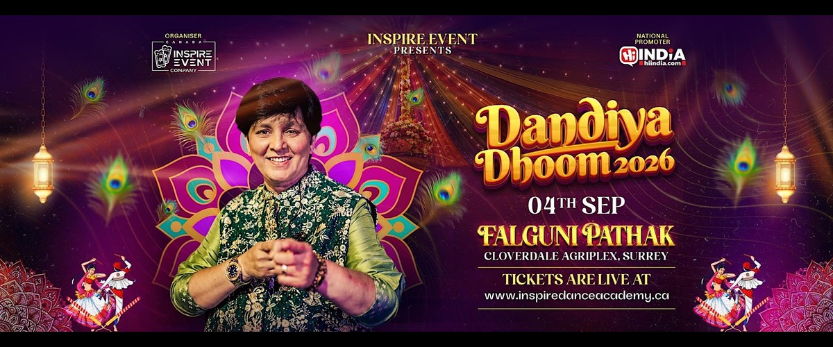 Falguni Pathak live in Vancouver 2026