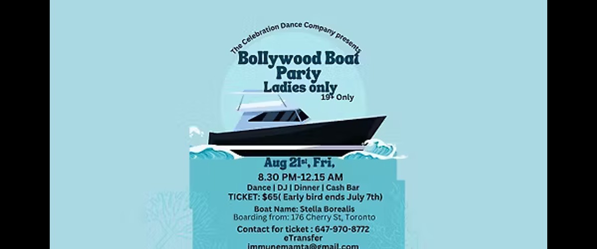 FEMALE ONLY BOLLYWOOD BOAT PARTY