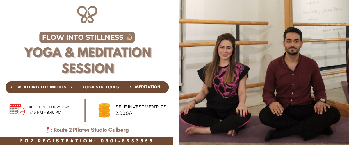 Flow into Stillness Yoga & Meditation Session - 18th June