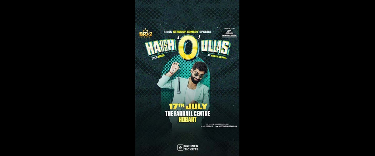 Harsh Gujral Live in Hobart 2026