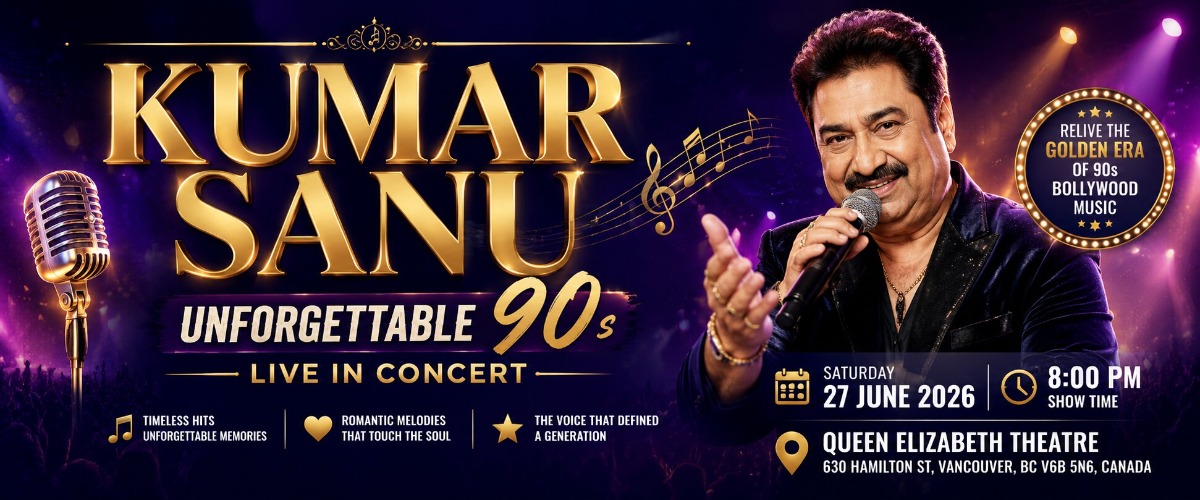 Kumar Sanu – Unforgettable 90s Live in Concert