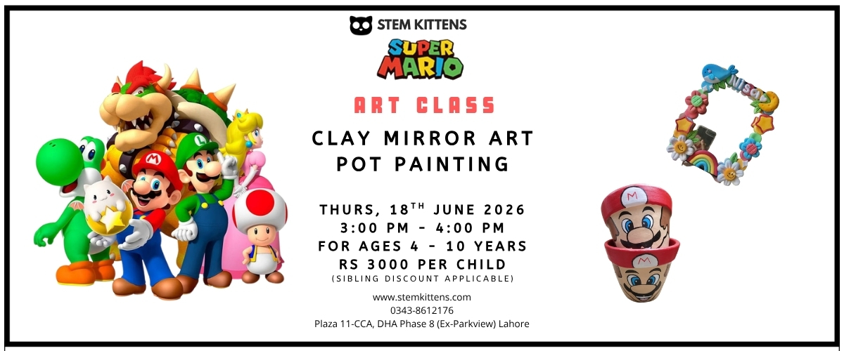 Mario Art Class for Kids