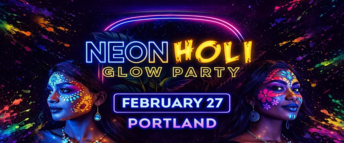 NEON Holi Glow Party | DJ Prashant | Bollywood EDM | Portland