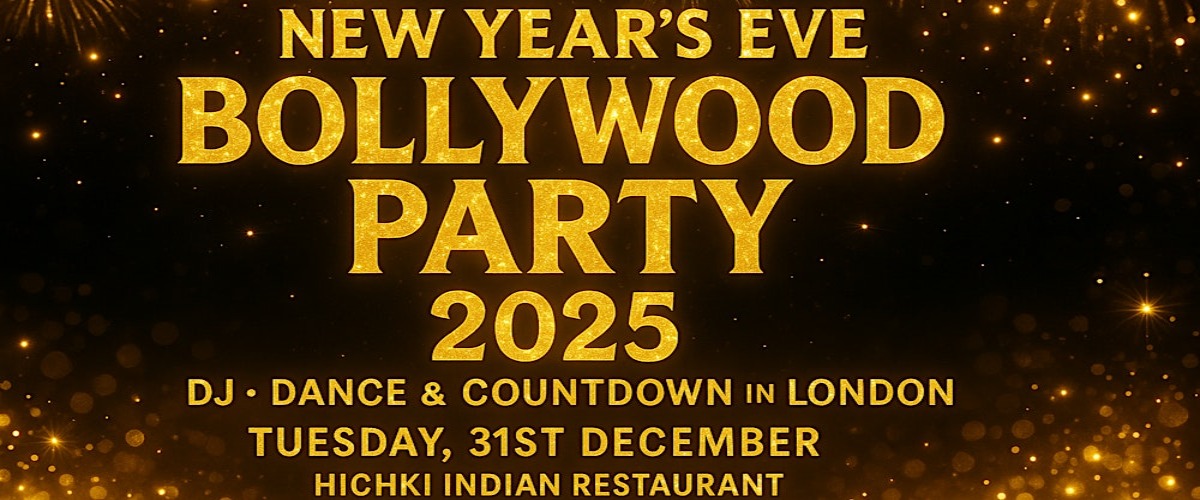 New Year’s Eve Party London – Bollywood, Bhangra & Silent DJ Countdown