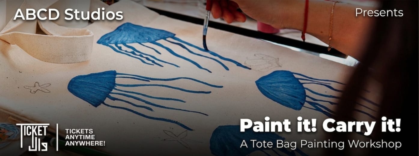 Paint it! Carry it! A Tote bag Painting Workshop - 21st June