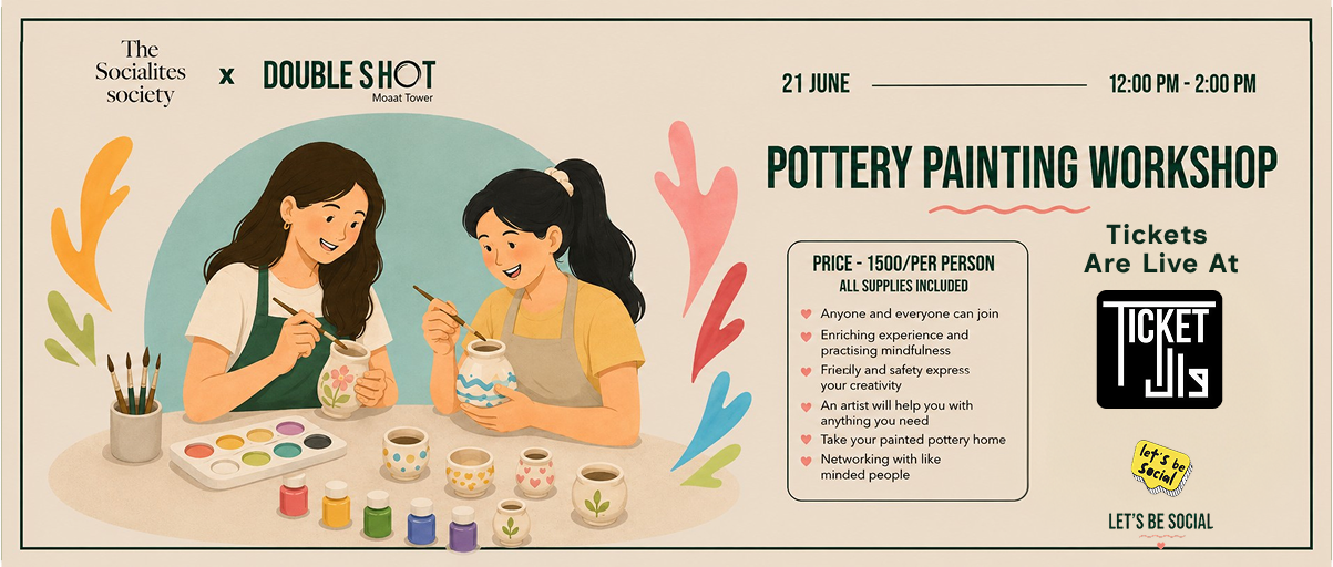 Pottery Painting Workshop - The Socialites Society