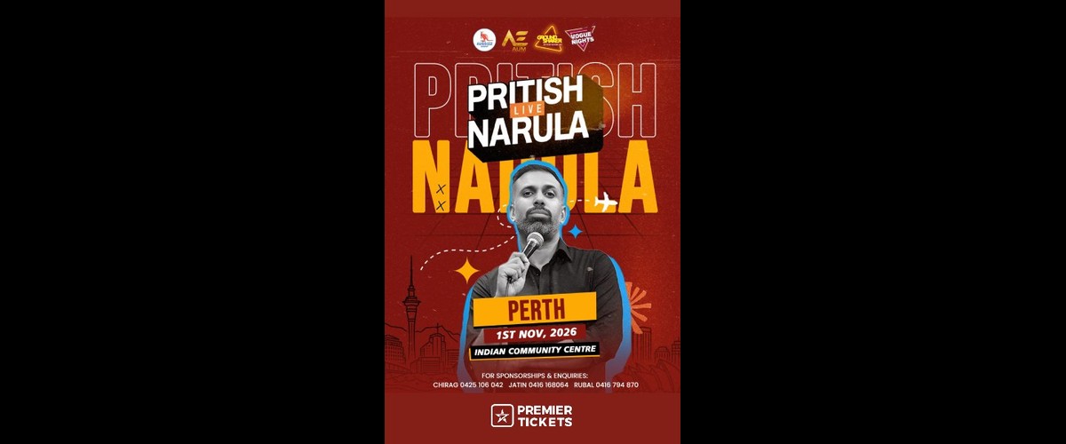 Pritish Narula Live – Perth 2026
