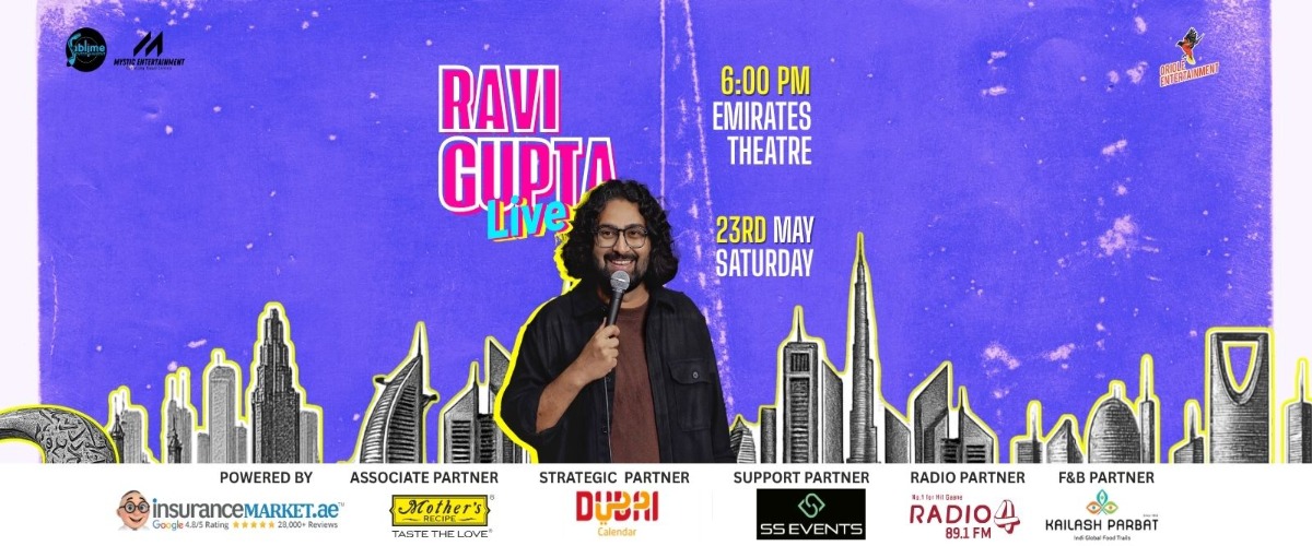 Ravi Gupta Live 2026 in Dubai