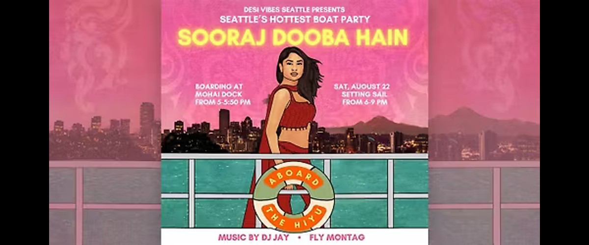 Sooraj Dooba Hain: Desi Vibes' Annual Sunset Boat Party