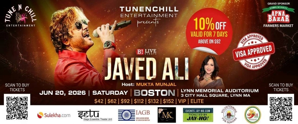 Soulful Javed Ali Live Concert in Boston
