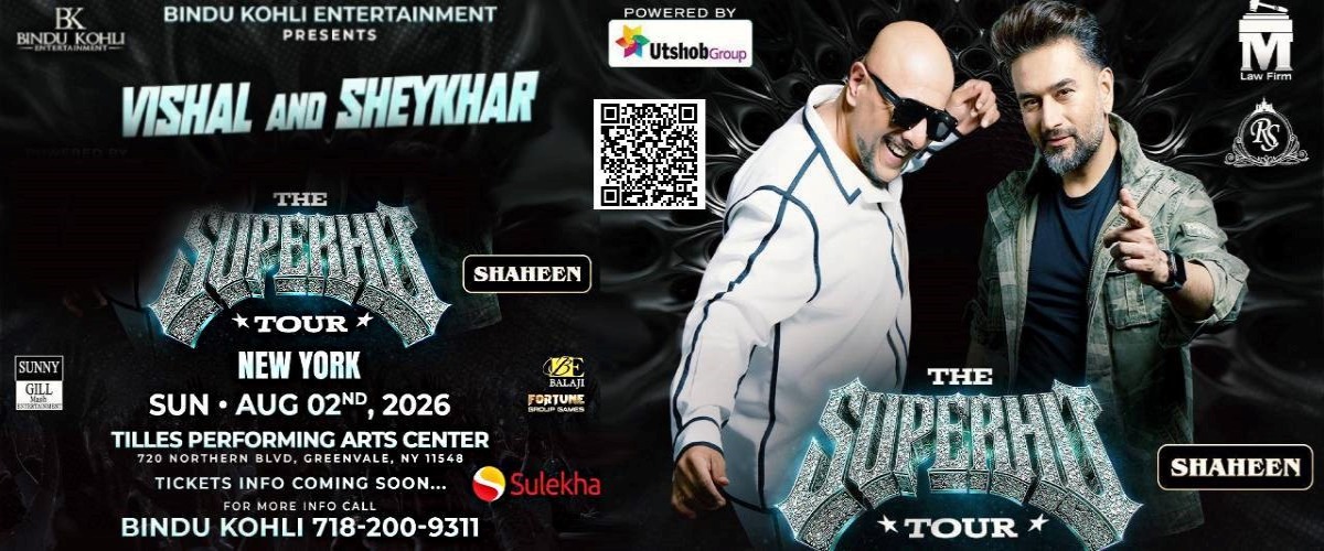 Vishal and Sheykhar The Superhit Tour in New York