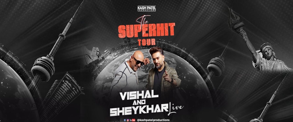 Vishal and Sheykhar The Superhit Tour in San Jose