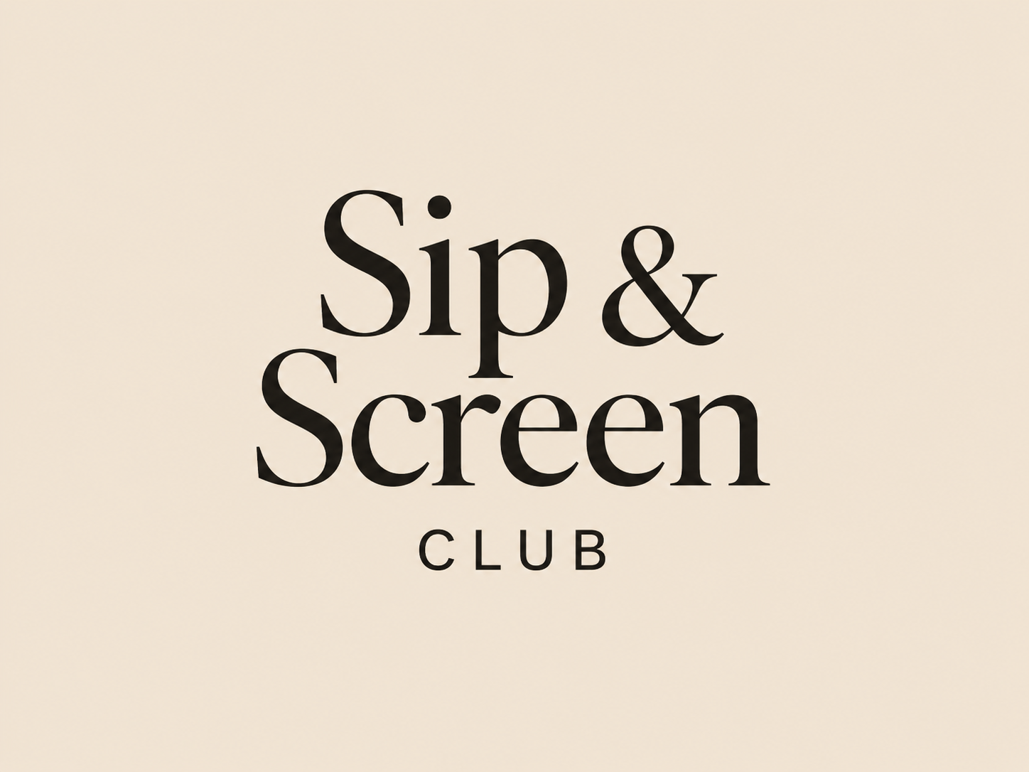 Sip & Screen Club 